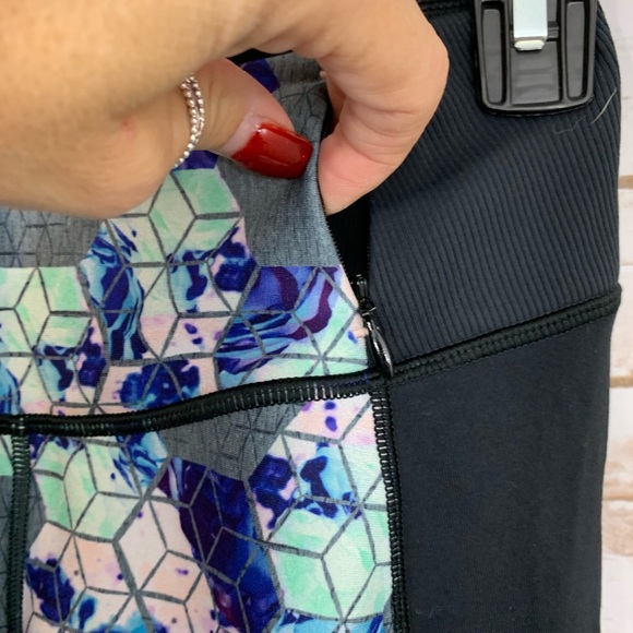 Calia Full Length Patterned Fitness/ Yoga Pants XS - Picture 6 of 8